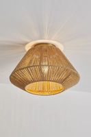 Sierra Woven Flush Mount Light