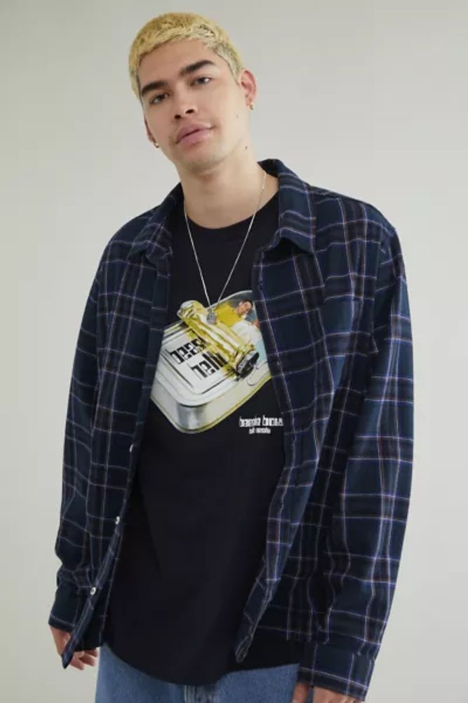M/SF/T Graphic Flannel Overshirt