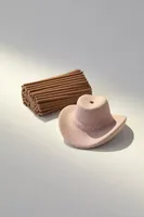 Paddywax Cowboy Hat Incense Holder & Scent Set