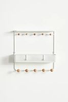 Estique Multi-Hook Wall Shelf