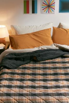 Billy Yarn Dye Flannel Bed Blanket