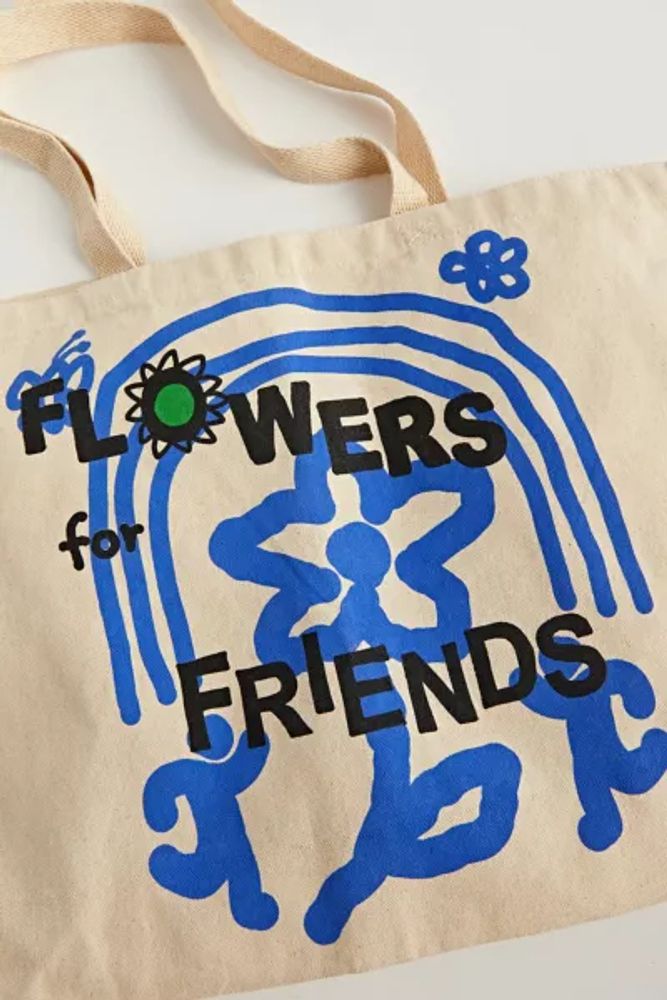 Flowers & Friends Tote Bag