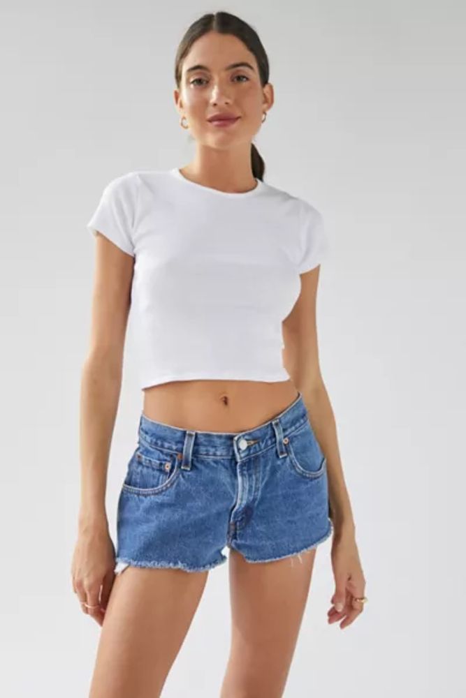 Urban Renewal Remade Levi's Micro Cutoff Denim Short | The Summit