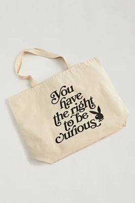 Playboy Right To Be Curious Tote Bag