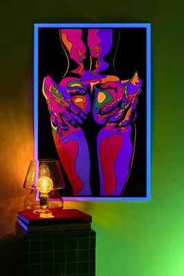 Squeeze Blacklight Poster