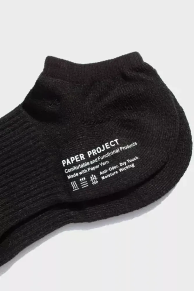 Paper PROJECT Breathable Yarn Pile Ankle Socks - 3 Pairs