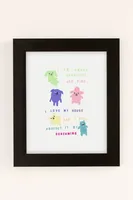 Katie Kimmel I Love My House Art Print