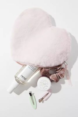 The Crème Shop Teddy Bag Plush Makeup Pouch
