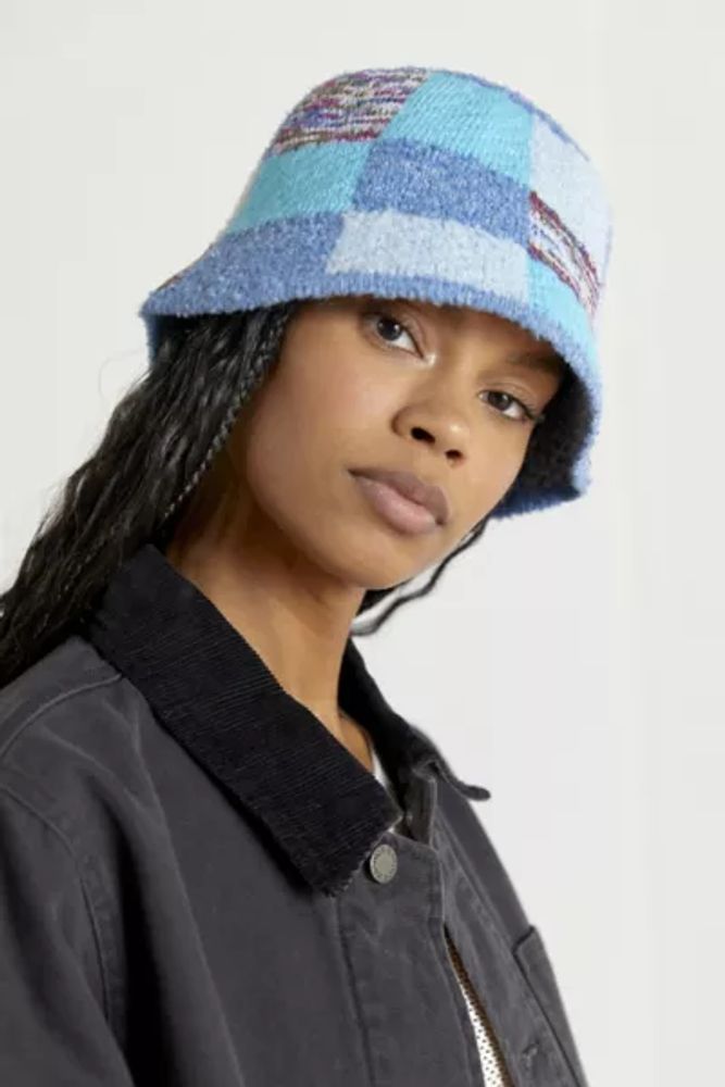 Urban Outfitters Uo Printed Sherpa Bucket Hat in White | Lyst