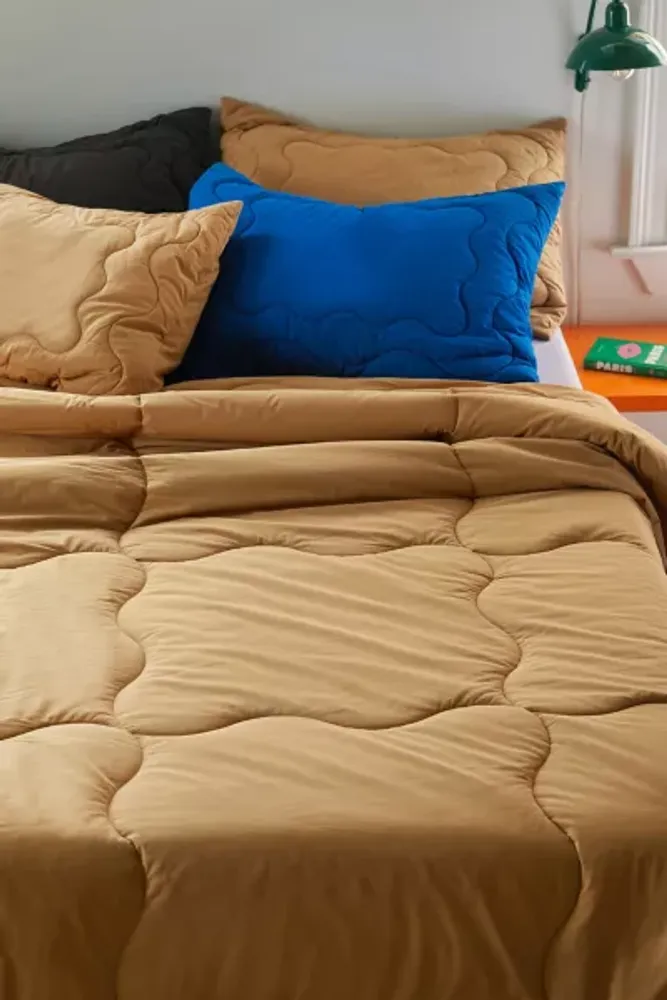 Squiggle Percale Super Puff Comforter