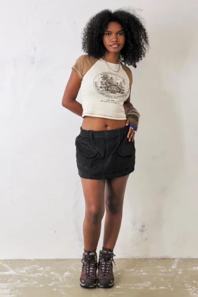 BDG Sand Y2K Cargo Skirt | Urban Outfitters UK