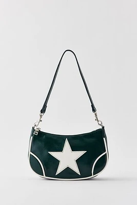 Daphne Star Patch Moto Bag