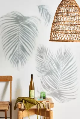 Palm Shadow Peel And Stick XL Giant Wall Decals