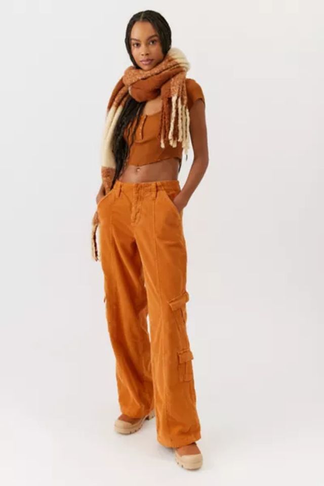 Low rise Corduroy Cargo Pants – Jowa.shop