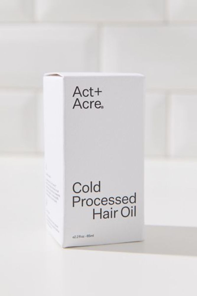 Act+Acre Cold Processed Hair Oil