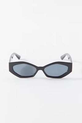 Jules Angled Oval Sunglasses