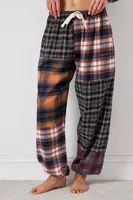 Out From Under Check Lounge Jogger Pant