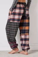 Out From Under Check Lounge Jogger Pant