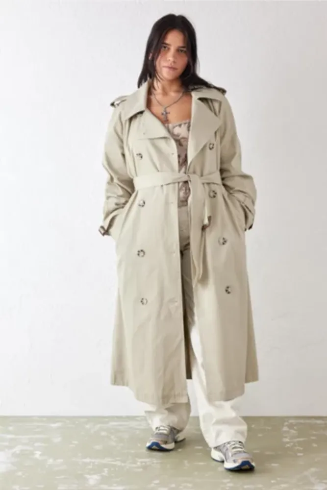 Light Before Dark Double Breasted Trench Coat