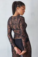 Wild Lovers Millie Long Sleeve Lace Top