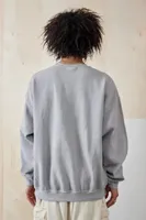 iets frans... Grey Big Embroidered Sweatshirt