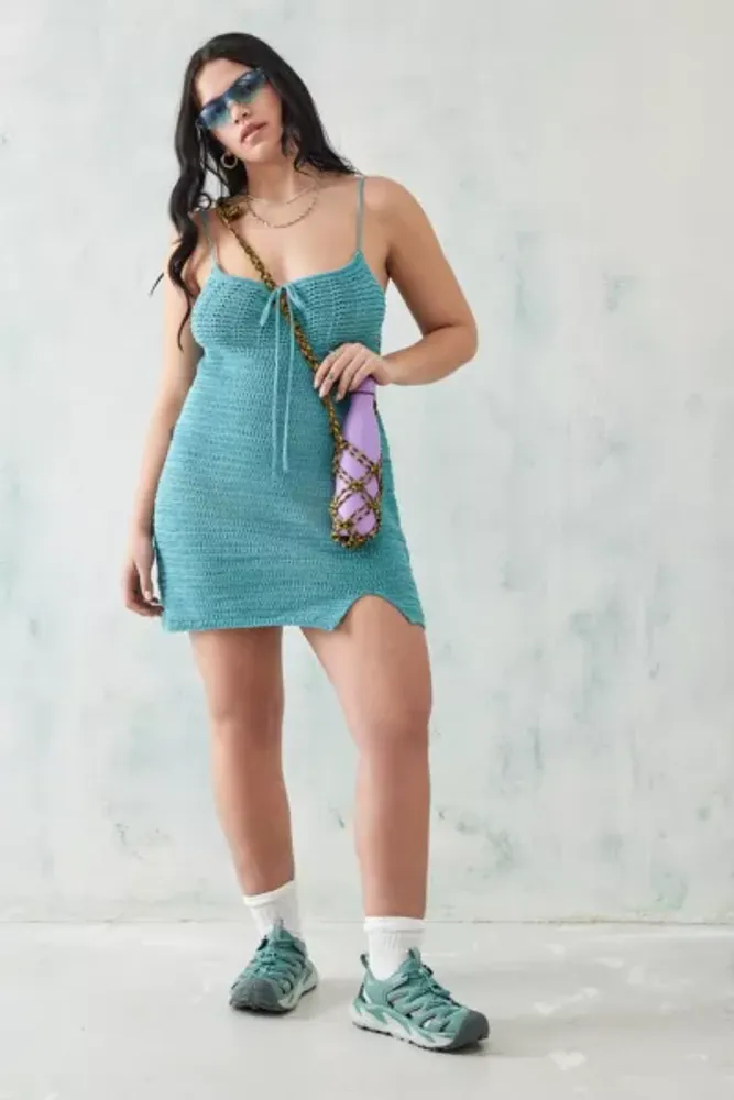 UO Cara Knitted Mini Dress