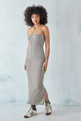 BDG Acid Washed Bandeau Midi Dress