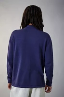 iets frans... Navy Mock Neck Knit Sweater