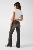 BDG Tiana Moody Grey Low-Rise Flare Jean