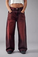 BDG Burgundy Tinted Jaya Baggy Jean