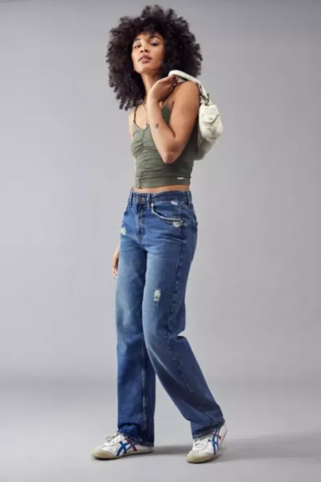 Urban Outfitters BDG Adriane Pull-On Wide-Leg Jean