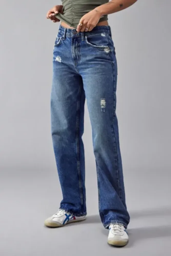 BDG Vintage-Wash Authentic Straight-Leg Jean