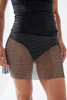 Light Before Dark Diamante Mini Skirt