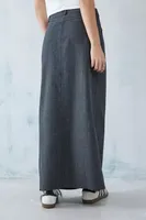 UO Split Front Tailored Maxi Skirt