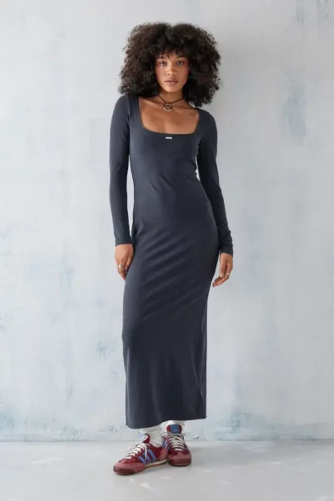 BDG Riley Washed Column Maxi Dress