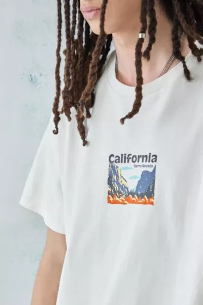 UO Ecru California Tee