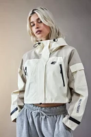 iets frans... Tech Panelled Cropped Jacket