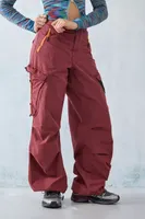 iets frans... Burgundy Trek Track Pant