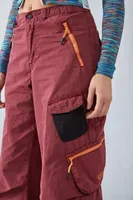 iets frans... Burgundy Trek Track Pant