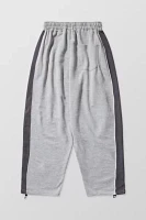 iets frans... Grey Panelled Harri Baggy Jogger Pant