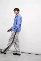 iets frans... Grey Panelled Harri Baggy Jogger Pant