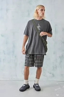 UO Overdyed Black Reach Your Summit Tee