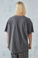 UO Overdyed Black Reach Your Summit Tee