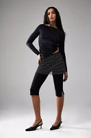 UO Chloe Long Sleeve Ruched Top