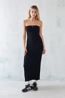 BDG Bandeau Ribbed Maxi Dress