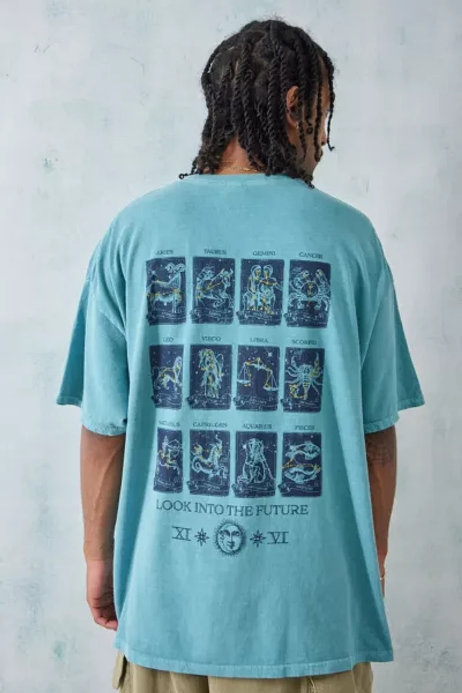 UO Teal Zodiac Tee