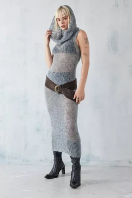 UO Farrah Sheer Knit Multi-Way Maxi Dress