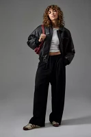 Light Before Dark Black Sammi Tailored Slouch Pant