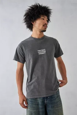 UO Washed Black Project Positive Energy Tee
