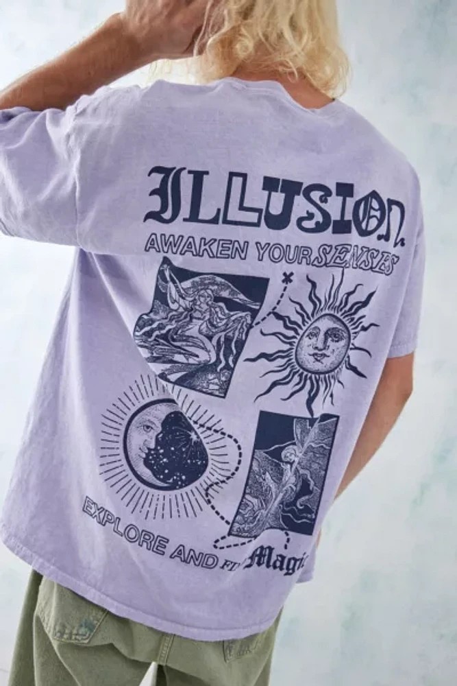 UO Purple Illusion Tee